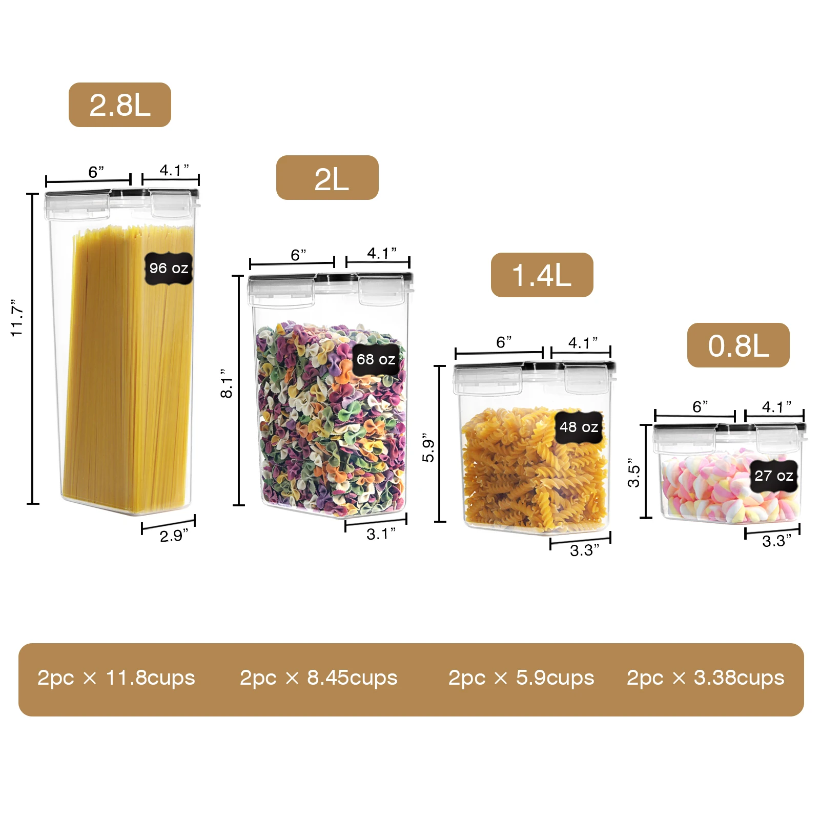 8/10 шт. кухонный дозатор для хранения пасты и чая|Бутылки банки коробки| |