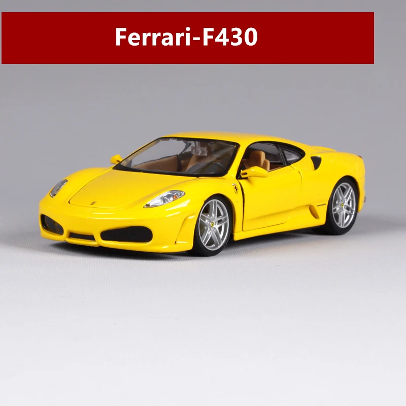 F430 Bburago 1:24 Ferrari 599GTO модель автомобиля литье под давлением Металлическая Модель Детская игрушка бойфренд подарок имитация сплава автомобиль коллекция - Цвет: F430