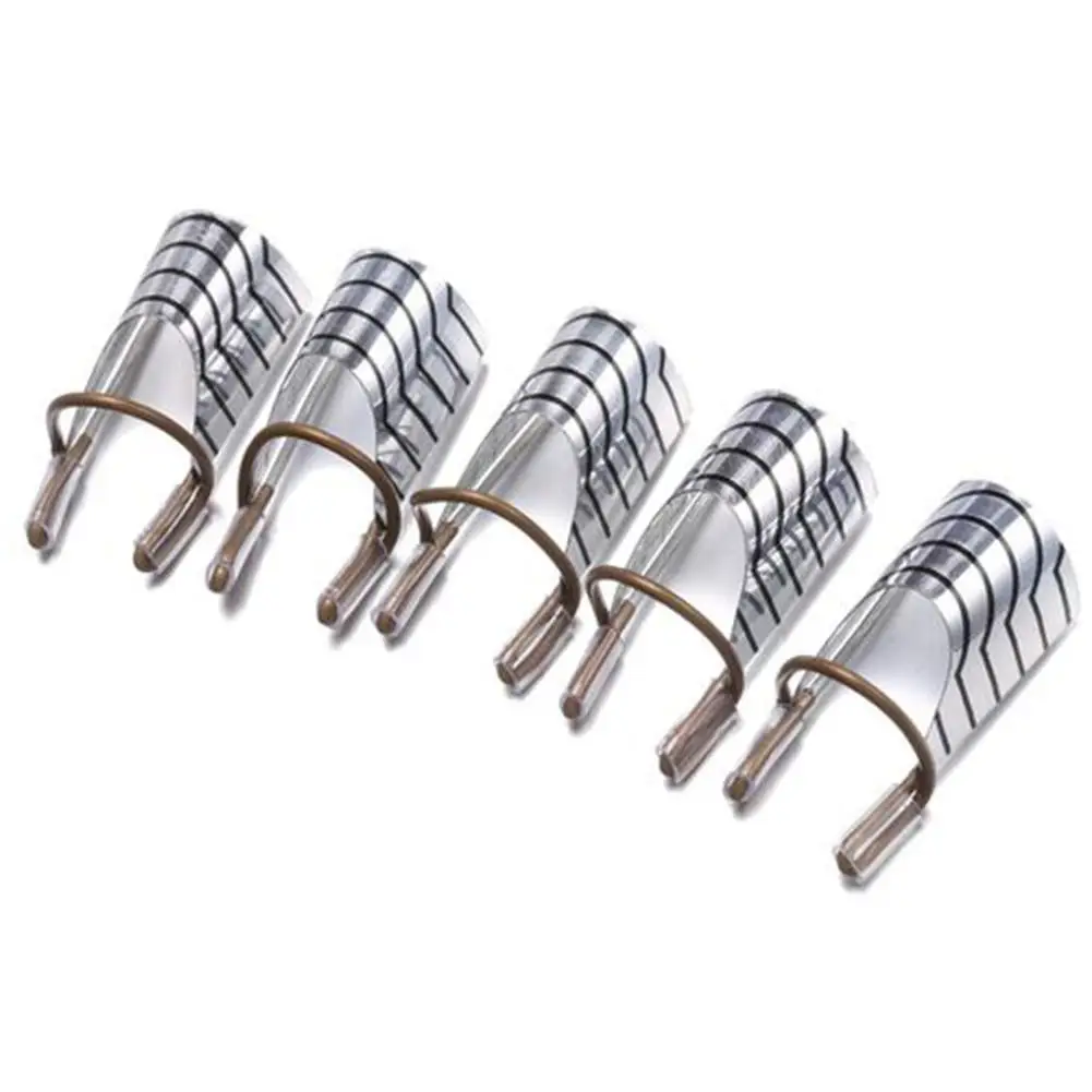 5Pcs Women Reusable UV Gel Acrylic Tips Nail Art Extension Guide Form Tools | Красота и здоровье