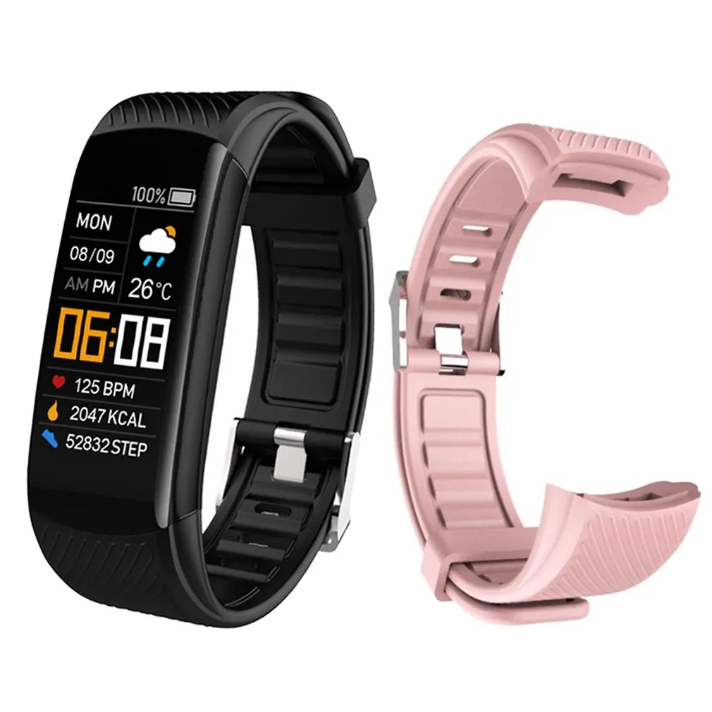 

C5S Smart Bracelet Heart Rate Fitness Tracker Bracelet Smart Watch Whatsapp Reminder Smart Band Men Women