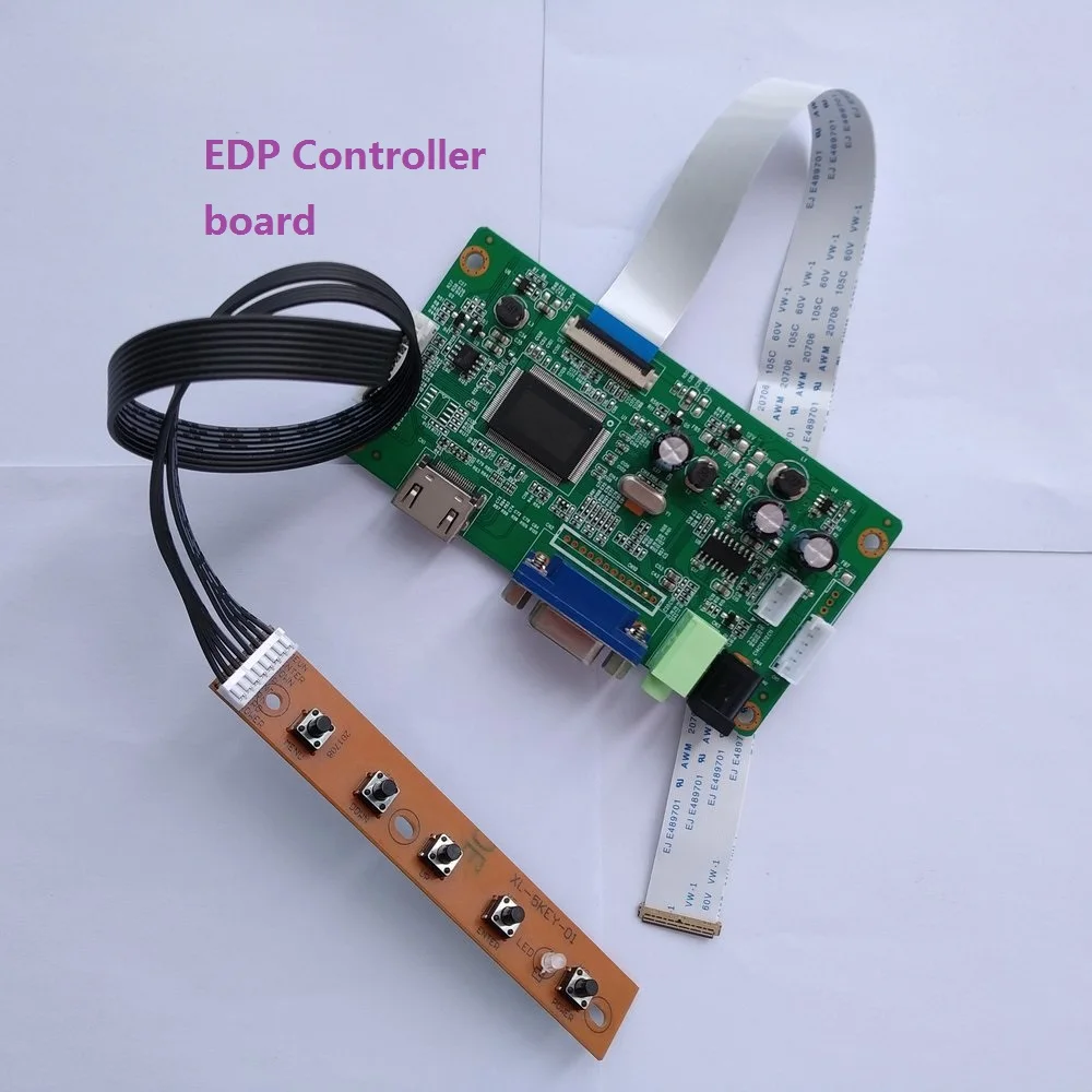 

for B116XTN02.3 HW2D/HW3B B116XTN02 HW4A SCREEN display KIT VGA DIY 1366×768 LCD EDP DRIVER monitor 30Pin Controller board 11.6"