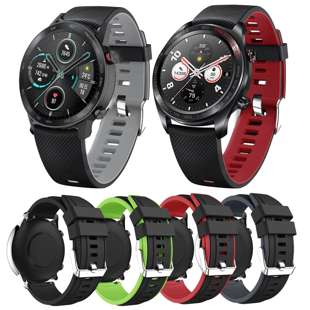 

22mm Silicagel For Huawei watch GT 2 46mm Band Strap For Huawei GT2 Pro HONOR Magic2 GS Pro Bracelet Smartwatch Watchband Correa
