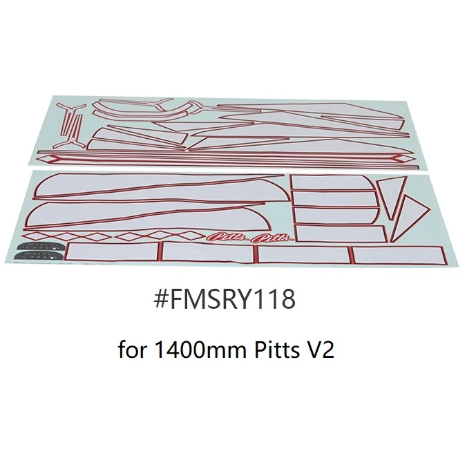 Радиоуправляемый самолёт Warbird переводная наклейка часть для FMS хобби