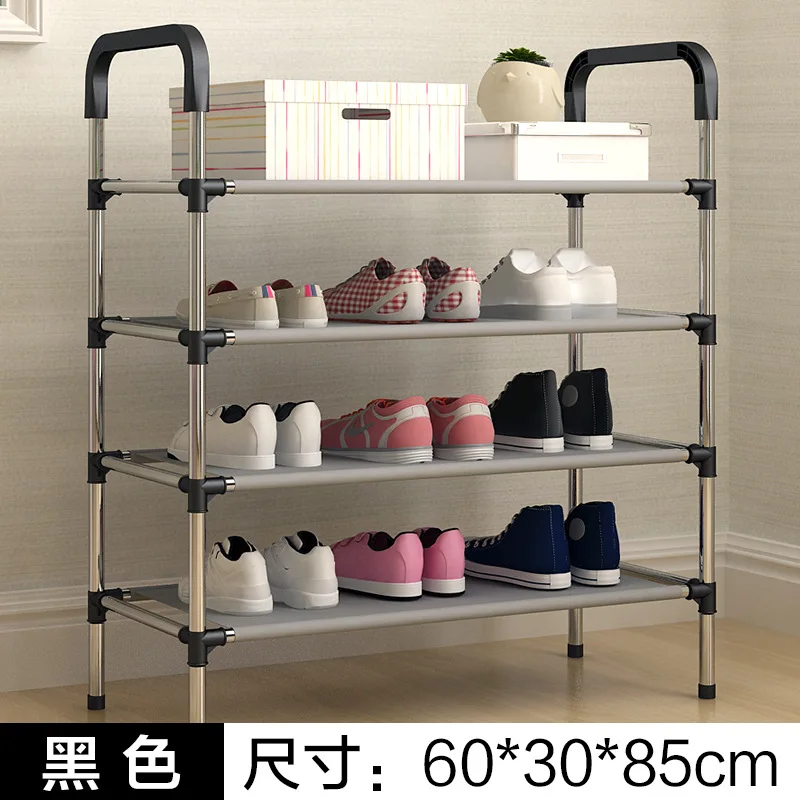 

Shoe Rack Metal Standing Shoe Rack DIY Shoes Storage Shelf Home Organizer Accessories shoe rack 3/4/5 Tiers