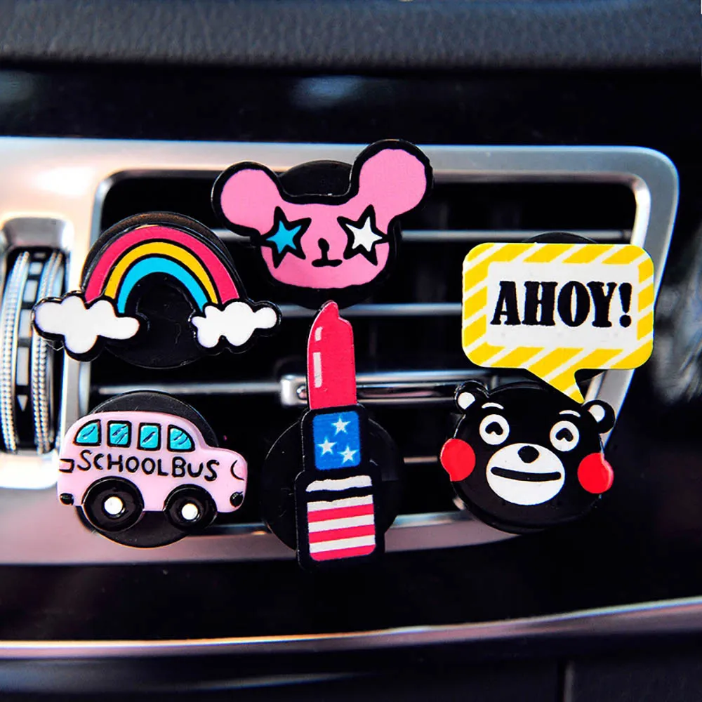 Автомобильные украшения Симпатичные вентиляционные отверстия зажим для духов