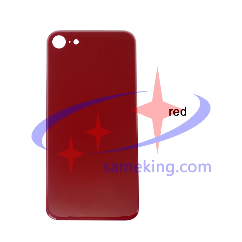 ЕС Версия маркировки большое отверстие заднего стекла для iphone8 8plus x xs xsmax трещина Стекло Замена заднего стекла