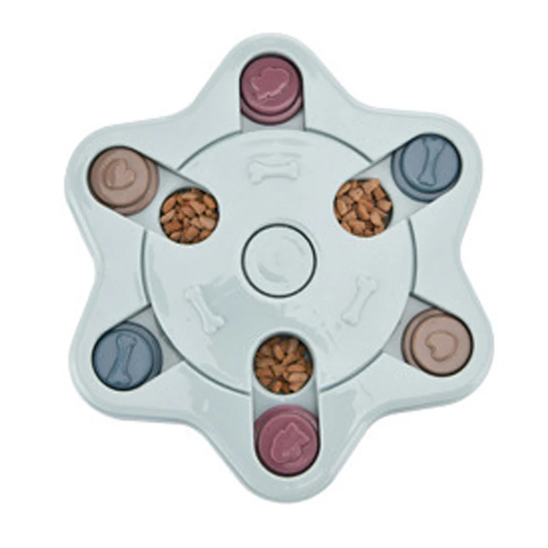 Диспенсер для лечения щенков игрушка головоломка еды обучающая питатель