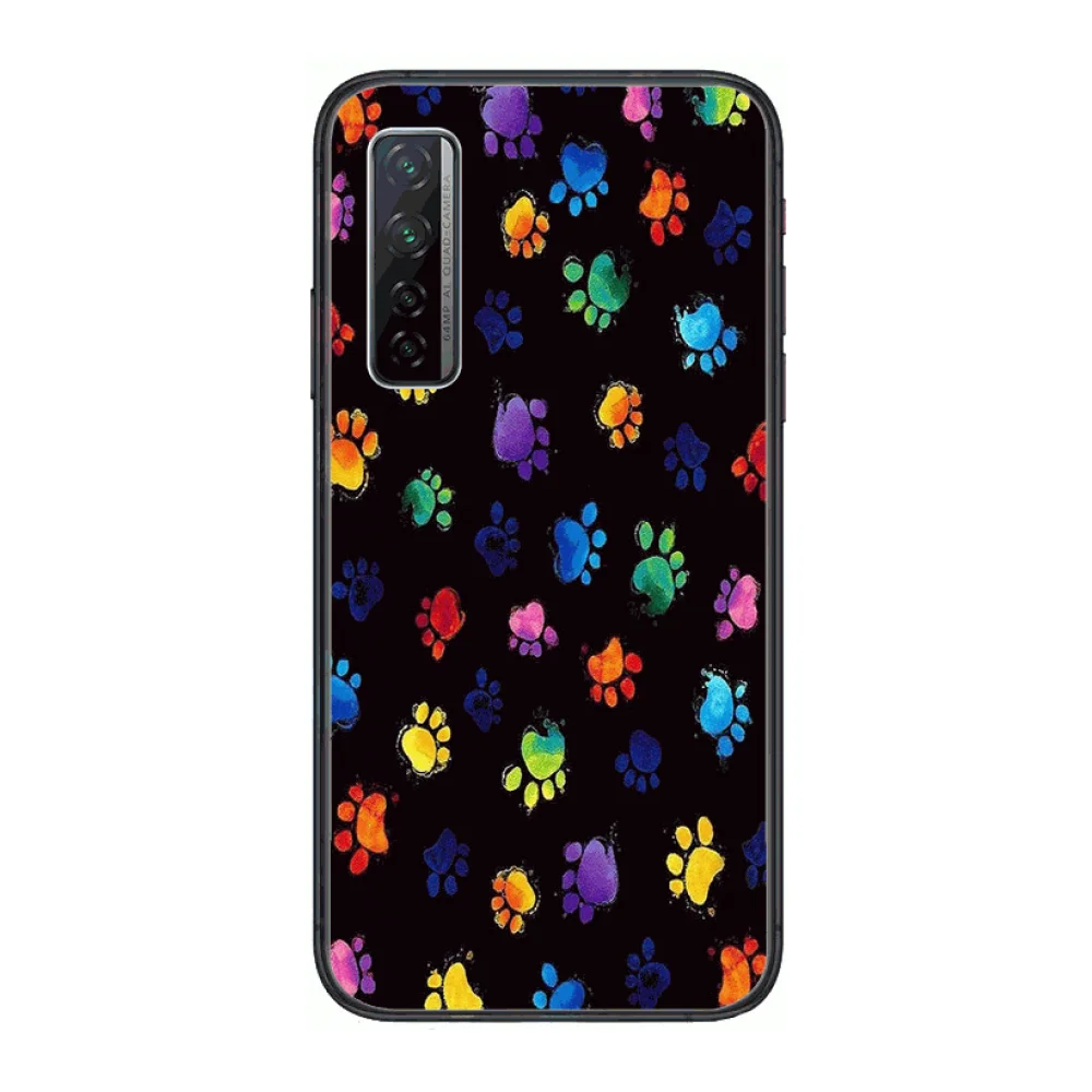 

Flower Beautiful Cute Phone Case For Huawei Nova p10 lite 7 6 5 4 3 Pro i p Smart ZBlack Etui 3D Coque Painting Hoesje