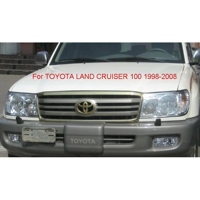 Передний бампер светодиодный Противотуманные фары для TOYOTA LAND CRUISER 100 1998-2008 4700 LC100 UZJ100 FZJ100 HDJ100 водительская ходовая лампа
