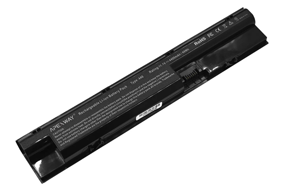 4400 мАч аккумулятор для ноутбука hp ProBook 450 470 440 G0 455 G1 707616-242 FP06 H6L26AA H6L26UT