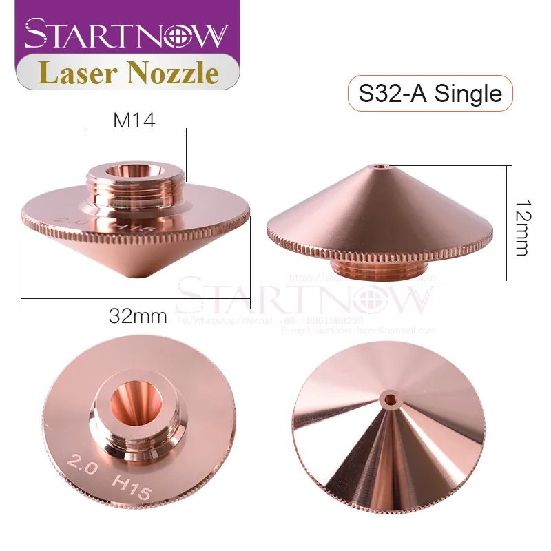 Startnow оригинальный Raytools волокна насадка для лазерной резки BM109 BT210S режущая