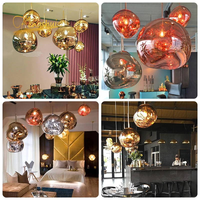 

Lava Pendant Lights LED Pendant Lamp Diningroom Villa Duplex Loft Apartmen Lighting Hotel Coffee Hanging Lamps Nordic Design PVC