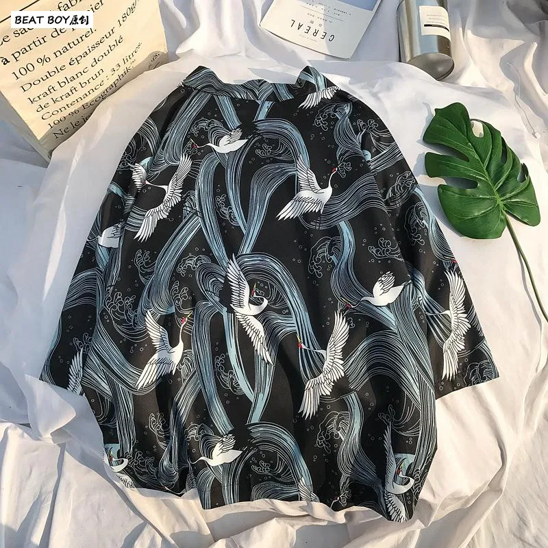 Традиционное японское кимоно для женщин и мужчин юката короткий халат в японском