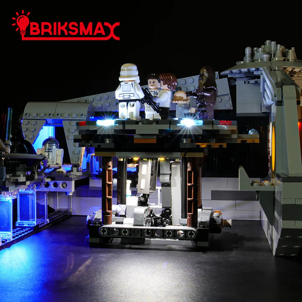 BriksMax светильник для звездных войн 75222 предательство в облаке город строительные блоки светильник ing набор(не включает модель