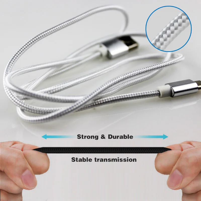 TYPE C к micro USB 1 метр алюминиевый корпус линия передачи данных для сотового телефона