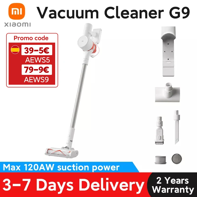 Xiaomi G9 ручной пылесос портативный беспроводной пылесборник 120AW мощность