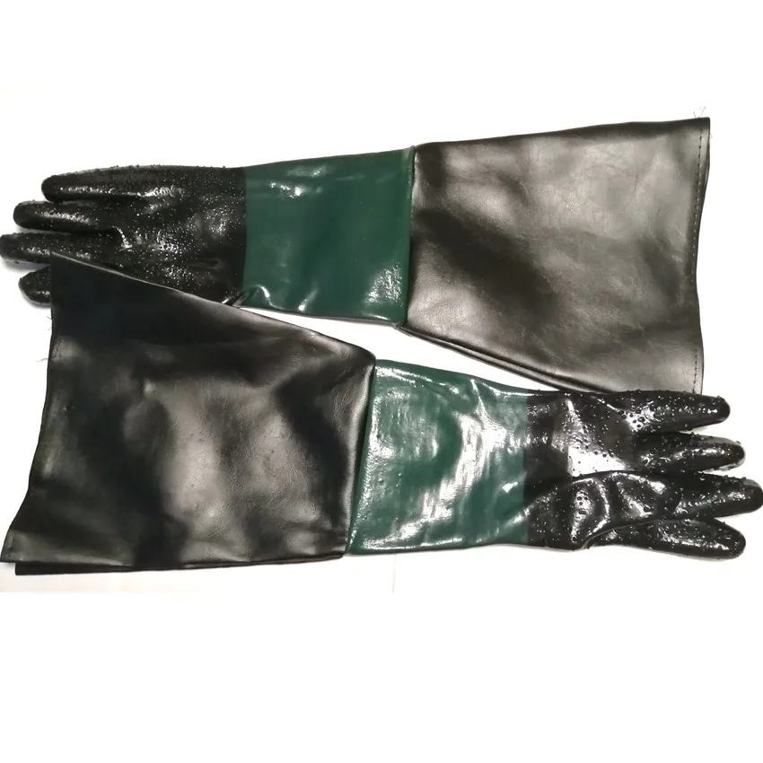 Высококачественные перчатки для пескоструйной обработки пескоструйные 60 см