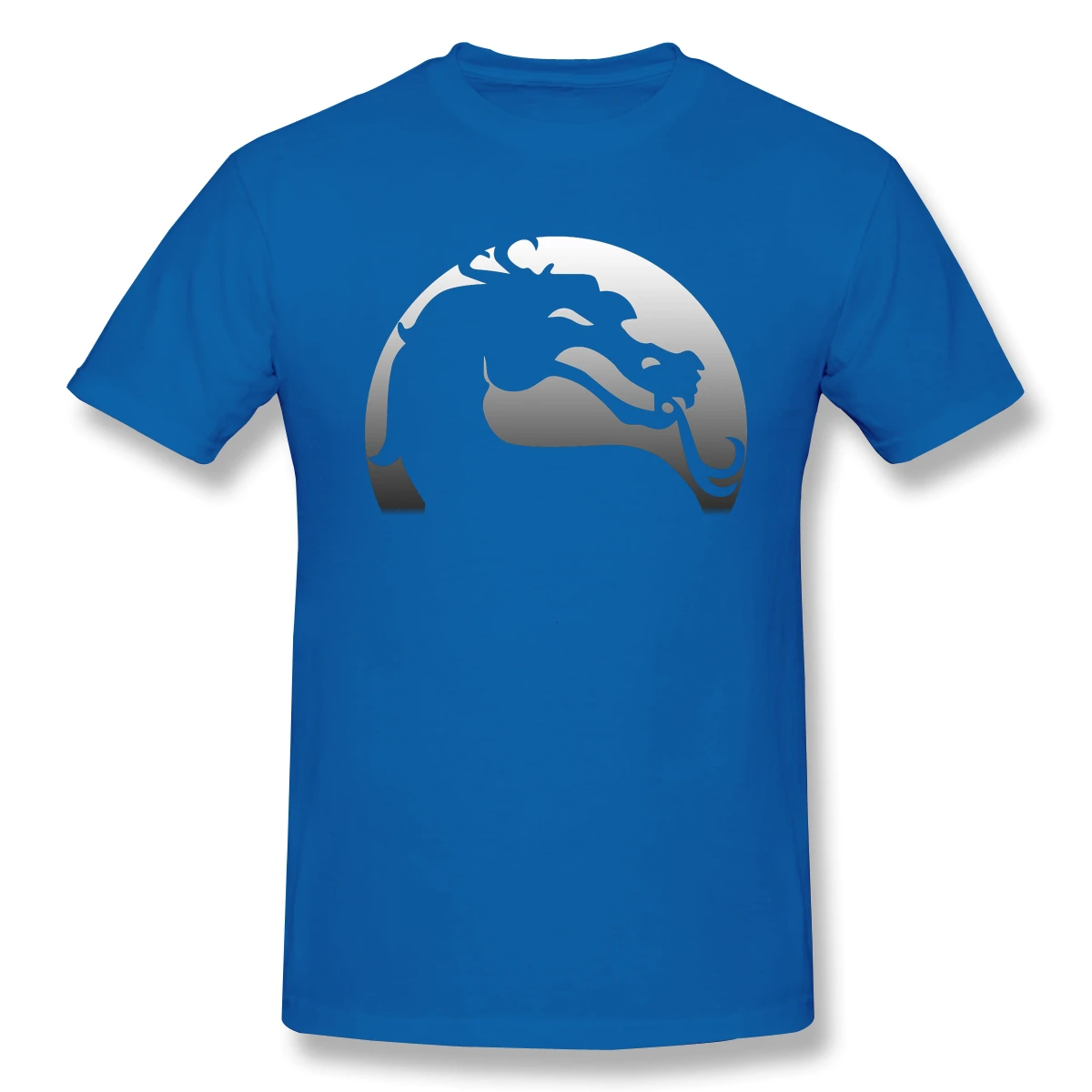 

Dragon Homme T-Shirt Mortal Komba Tees Pure Cotton Oversized Short Sleeve