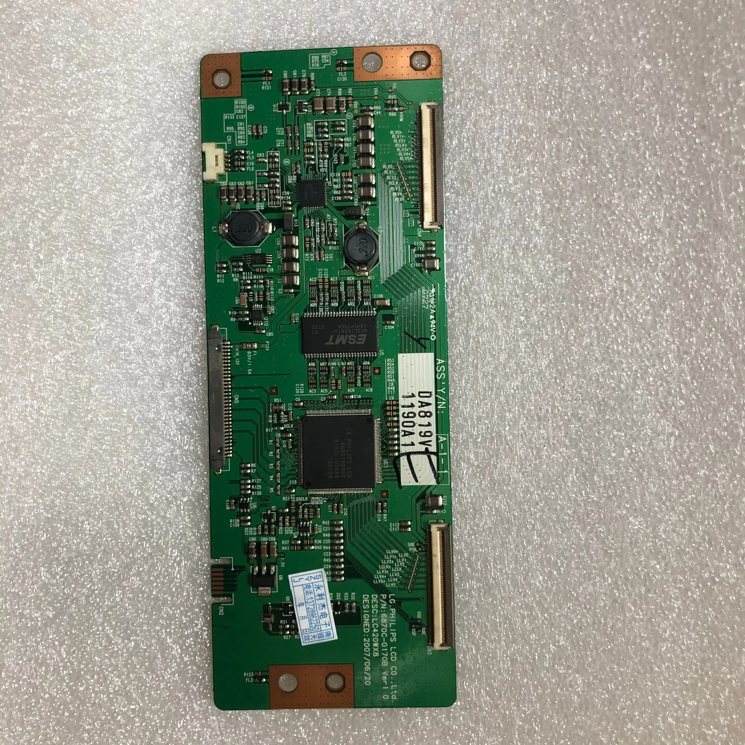 Оригинальная материнская плата для телевизоров LG 42LB5RT-TB 42LB9R-TD 6870C-0170B LC420WX8 100% тест |