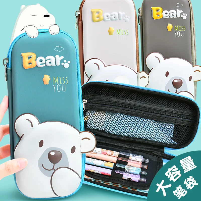 Чехол-накладка для карандашей детский большой емкости | Канцтовары офиса и дома