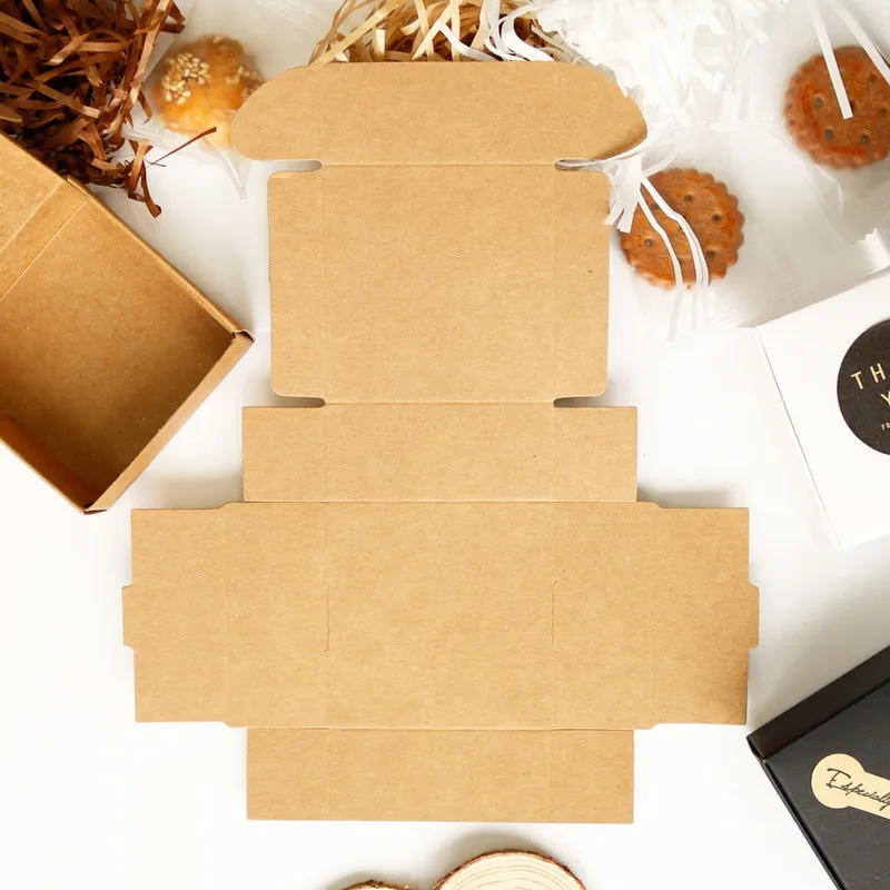 15pcs Black/White/Kraft Paper Gift Box Handmade Soap Earring Jewlery Packing Wedding Party DIY Candy Favor | Дом и сад