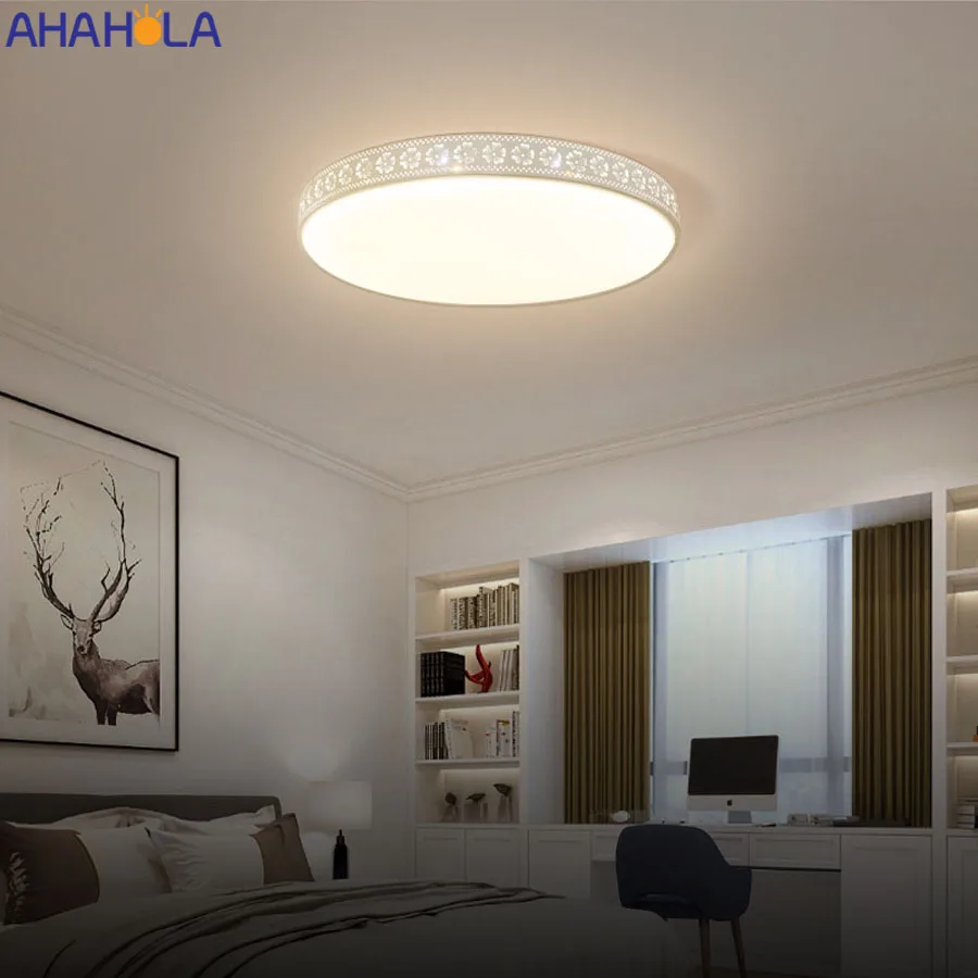 

Modern Nordic Ceiling Lamp White Led Ceiling Lights for Kitchen Corridor Living Room Ultra Thin Led Panel Lights Deckenleuchte