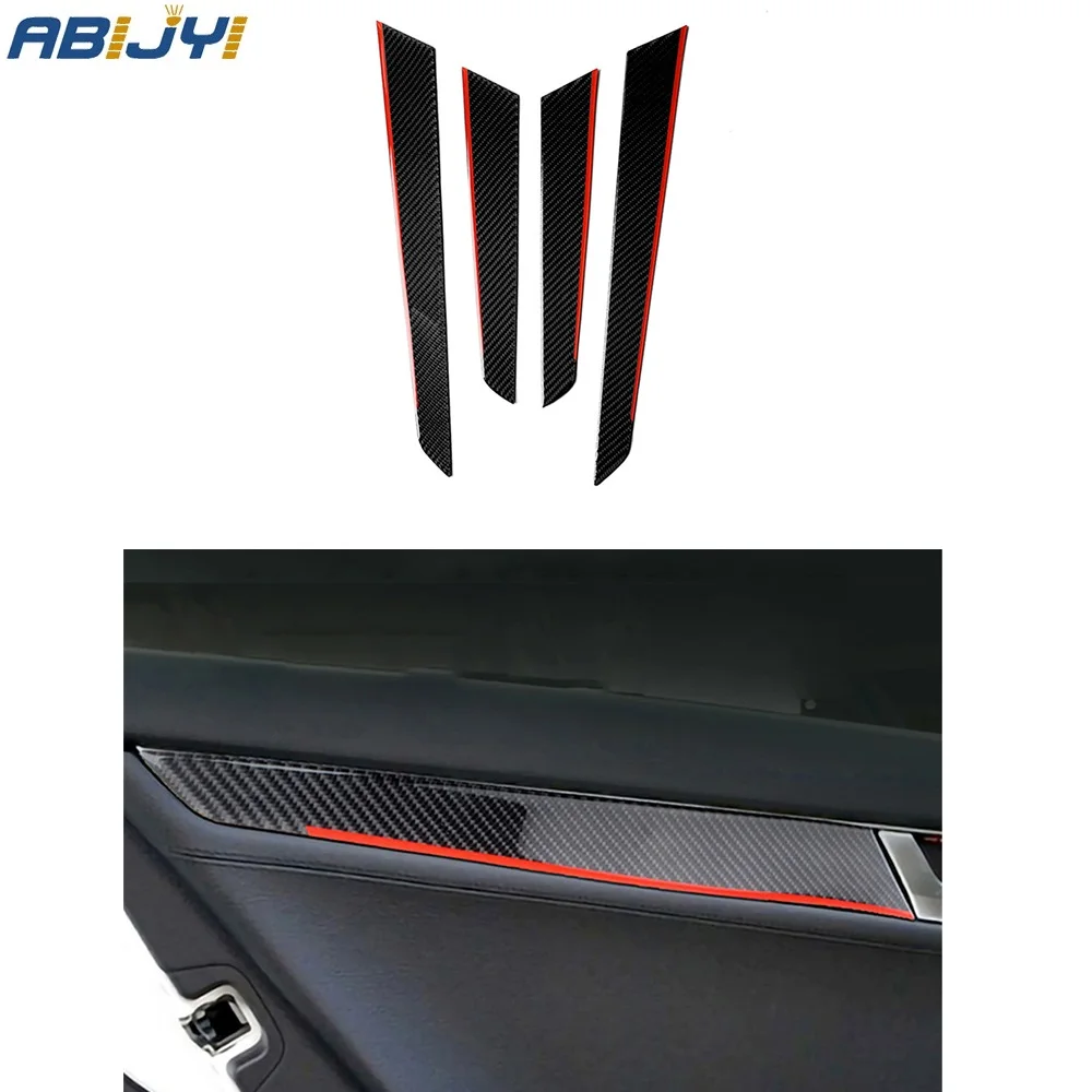 

4 шт., наклейки на дверную панель Mercedes Benz W204 C CLASS 2007-2013