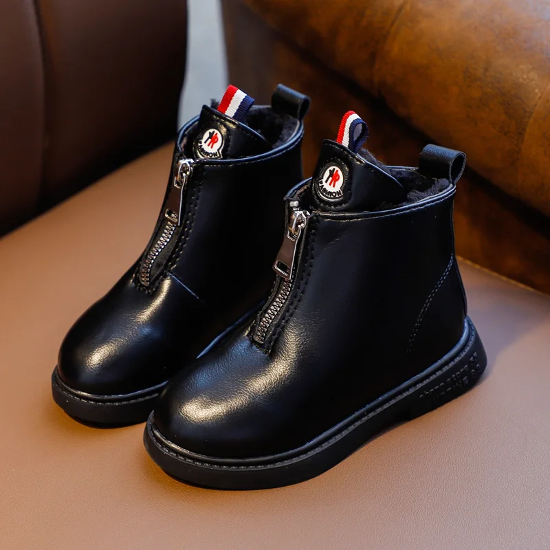 2019 детские ботинки на плоской подошве детская обувь для девочек и мальчиков botas
