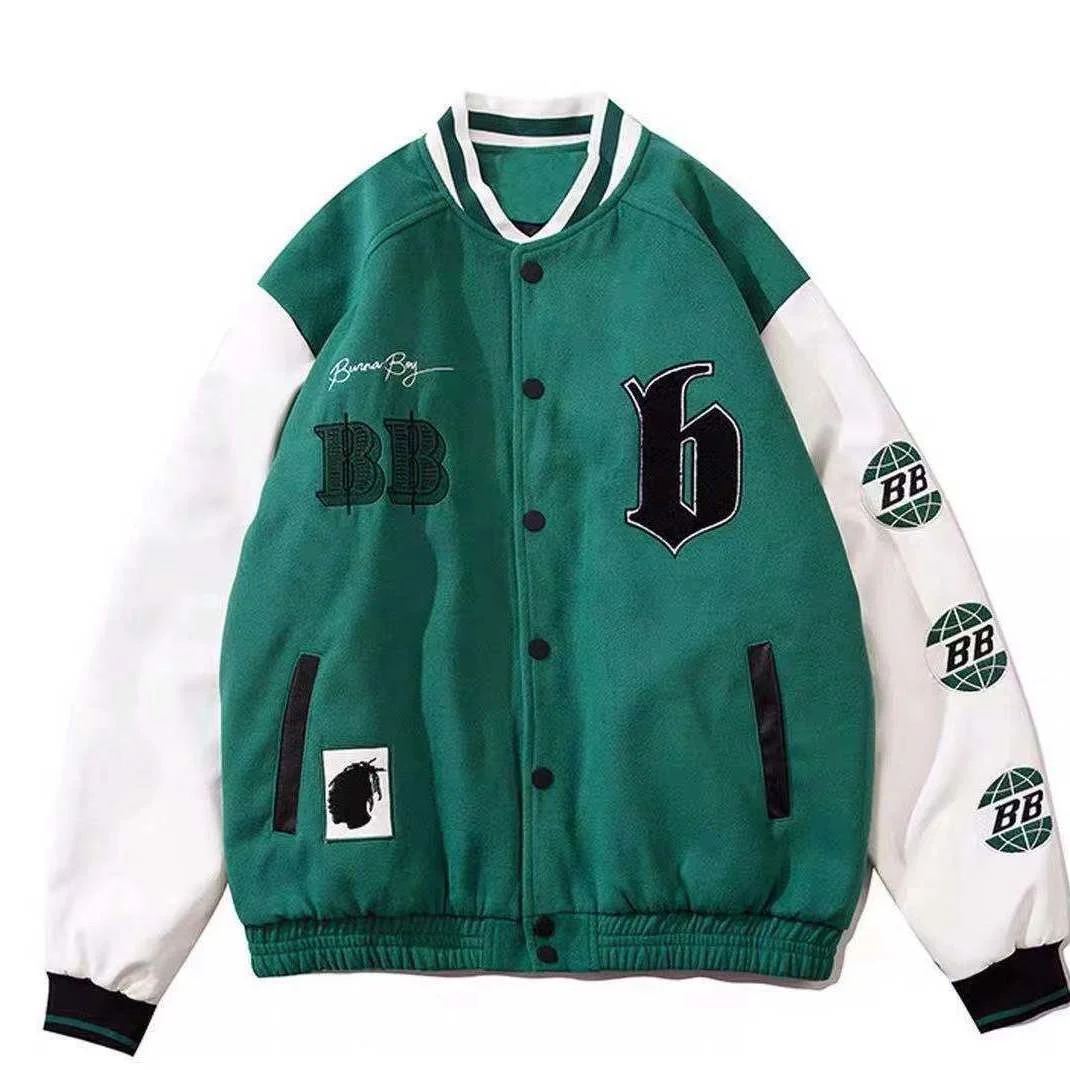 Толстая Женская бейсбольная куртка куртка-бомбер с вышивкой розничная продажа