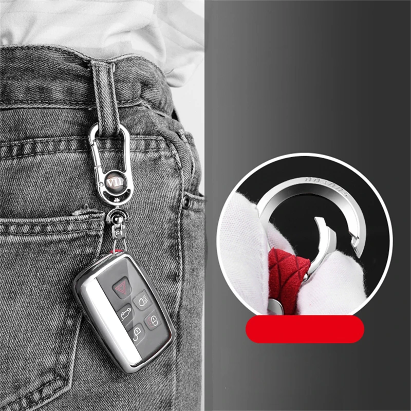 

Car key case For Land Rover A9 Discovers Range Sport Evoque Freelander 2 Velar Jaguar E-Pace XE XJ XJL XF C-X16 V12 Guitar F X