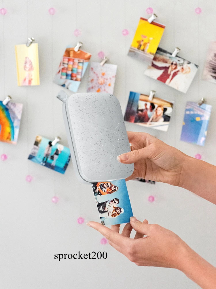 Звездочка 100 звездочка 200 фотопринтер портативный мини bluetooth для hp ZINK фотобумага