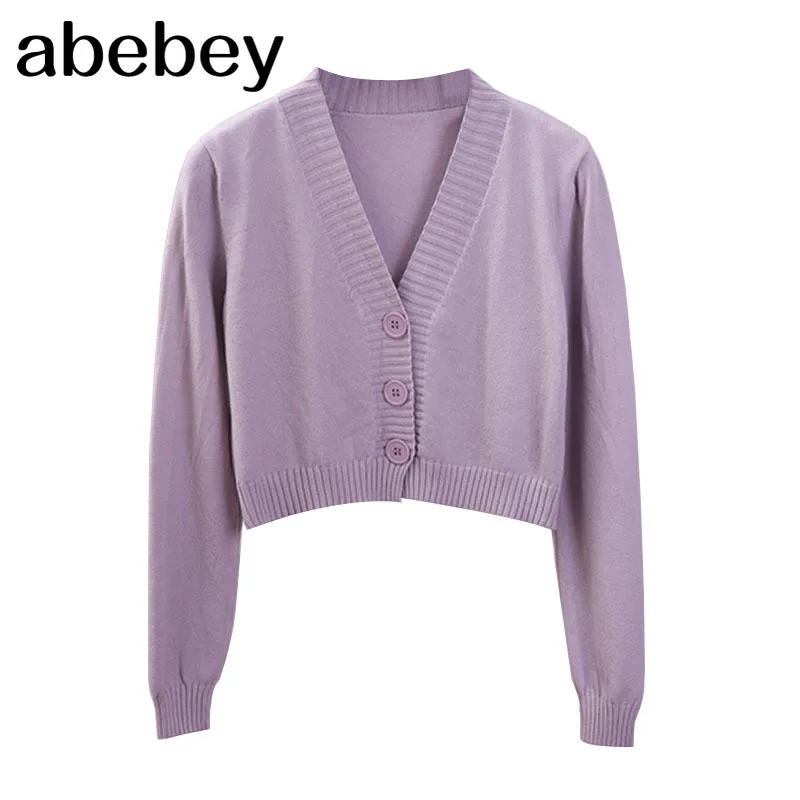 Укороченный женский кардиган свитера короткий свитер черного и белого цветов