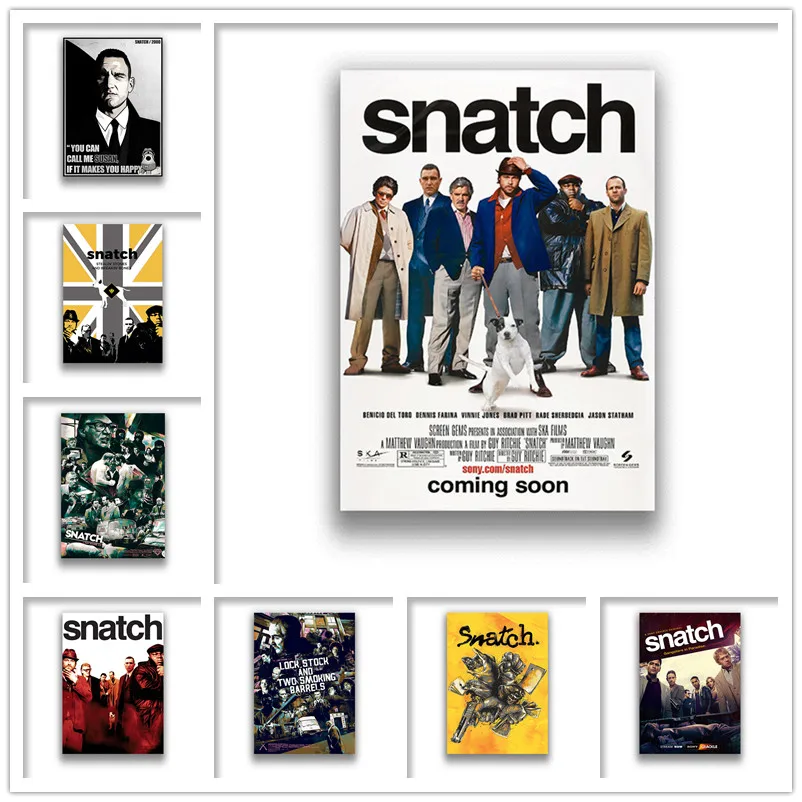 Принты из белой бумаги с покрытием Snatch четкое изображение высокой четкости для