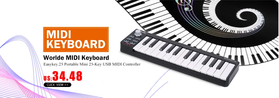 На выбор MIDI Контроллер ультра-Портативный 25-ключ музыкальная клавиатура синтезатор пианино двух видов Поддержка миди клавиатуры