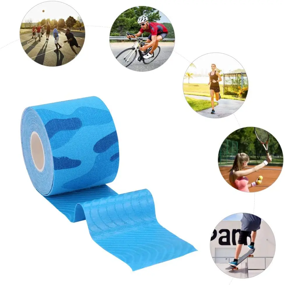 3 шт. камуфляжная Спортивная кинезиологическая лента набор хлопковых