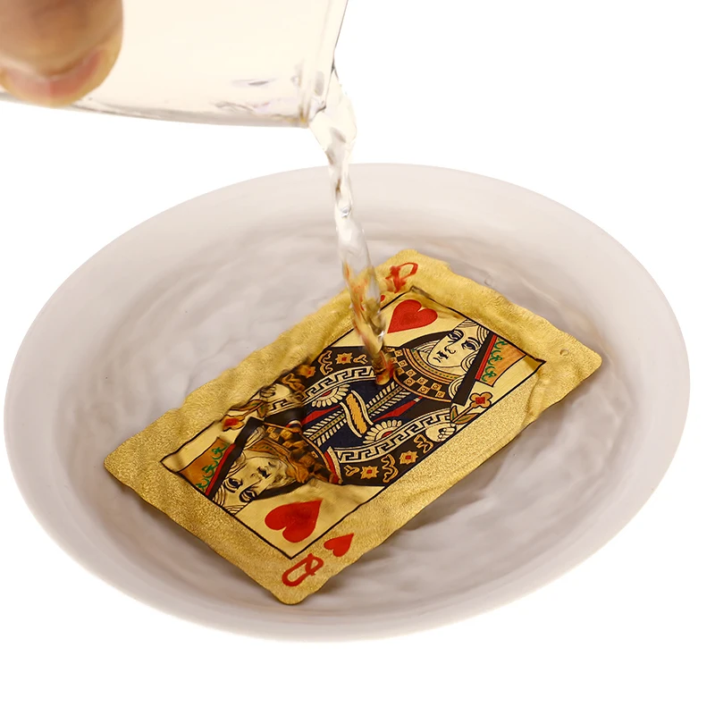 Набор Игральных Карт водонепроницаемые с золотым покрытием | Спорт и развлечения