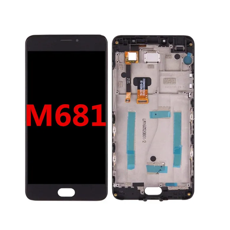 ЖК-дисплей 5 дюйма для Meizu M3 Note L681H M681H сенсорный экран в сборе стеклянный