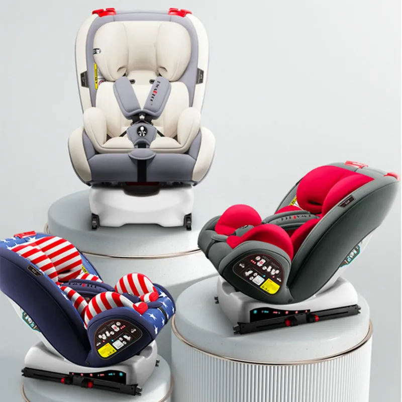 Автомобильное сиденье для детской поддержки Isofix и защелка интерфейс дышащий
