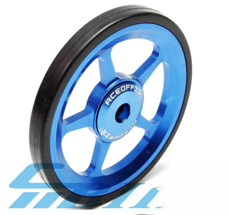 1 пара велосипедов Easywheel 3 цвета алюминиевый сплав супер легкие колеса+ титановые болты для Brompton 22 г/шт