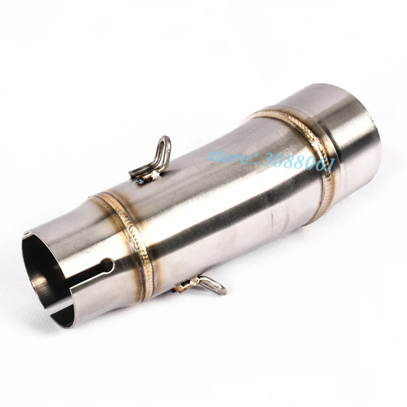 Модифицированный соединитель средней трубы для выхлопной Kawasaki Ninja 400 Z400 2017 2018 без