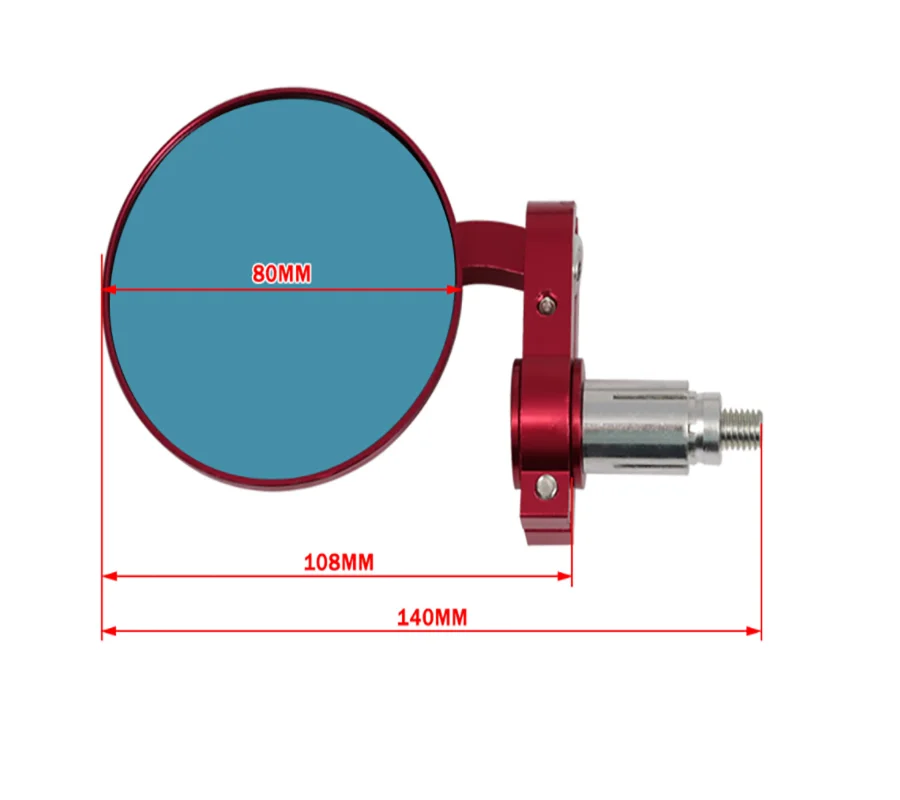 

Suitable for Harley car modification CNC aluminum alloy rearview mirror handle mirror