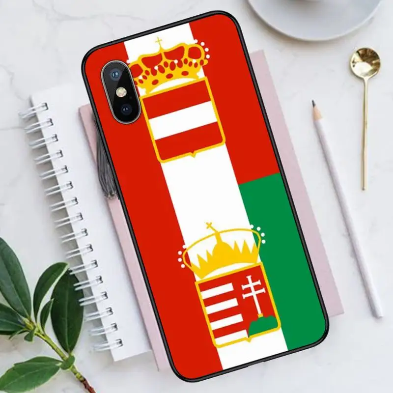 

Hungary Hungarians Flag Symbol Phone Case for iPhone 11 12 mini pro XS MAX 8 7 6 6S Plus X 5S SE 2020 XR Luxury shell funda