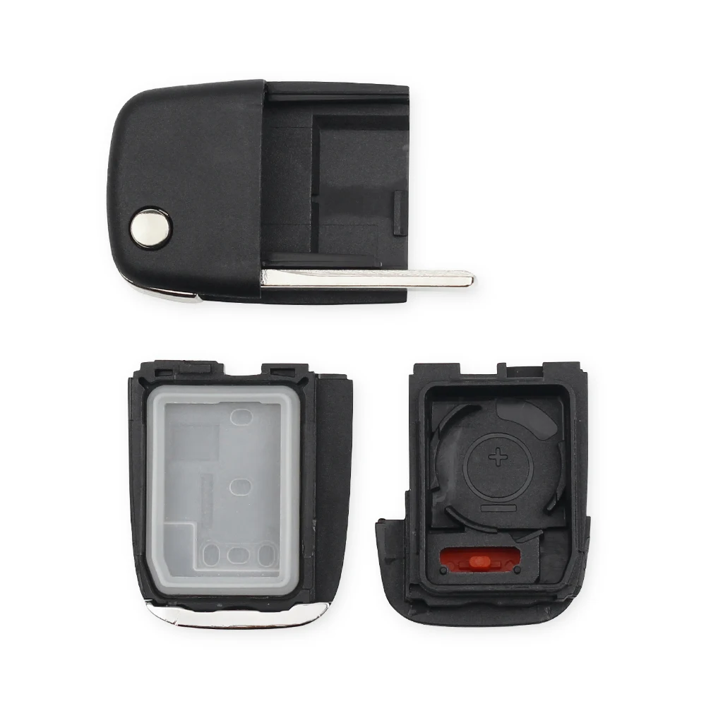 Замена KEYYOU 4 + 1 кнопки Складной флип автомобиль дистанционного ключа оболочки Fob