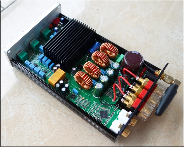 Усилитель мощности Настольный TPA5631 fever Hi-Fi Bluetooth 2 1 стерео цифровой усилитель 75WX2
