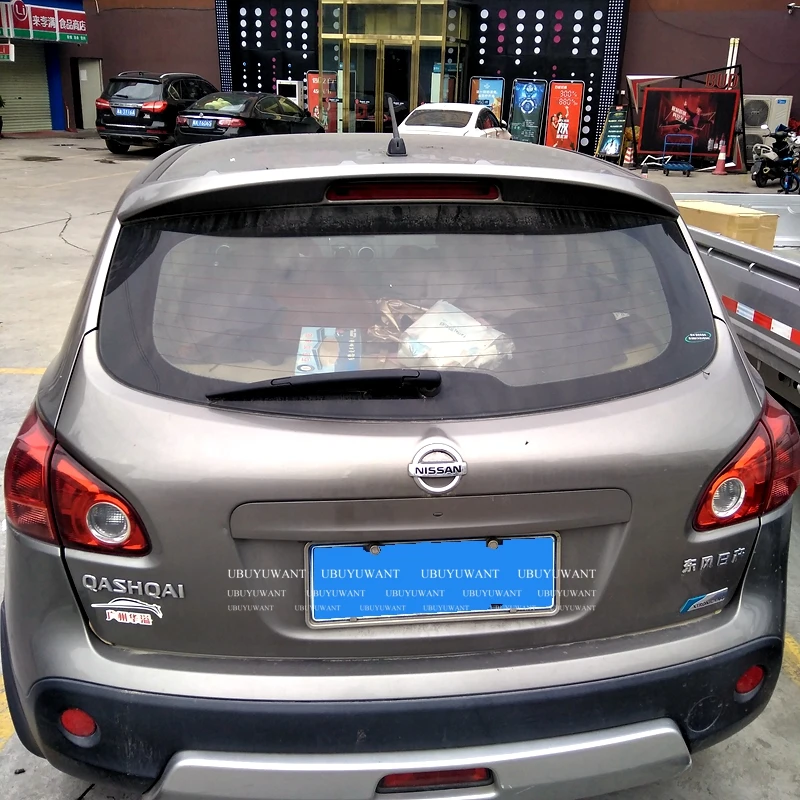 EPFBSQP для Nissan Qashqai спойлер 2008 2009 2010 2011 2012 2013 Высококачественный АБС-материал |
