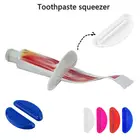 Пластиковый дозатор для зубной пасты, портативный Диспенсер свободные руки для вращения зубной пасты, креативный инструмент для ванной комнаты