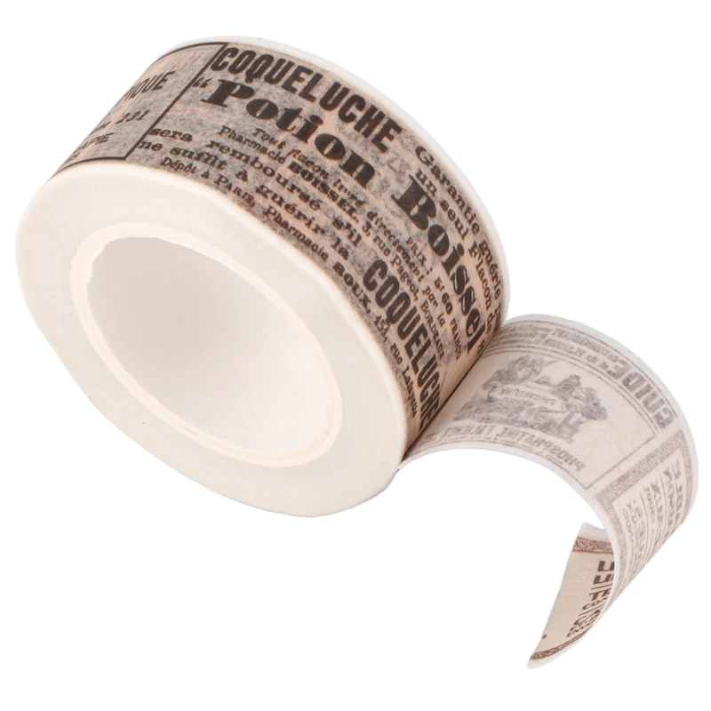 Декоративный скотч с цветочным принтом 10 м авто украшение для творчества на