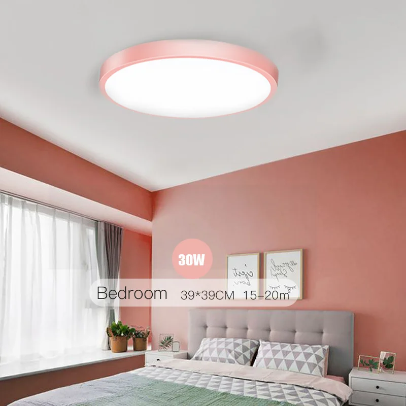 Скандинавские современные светодиодные потолочные лампы 220V светодиодный