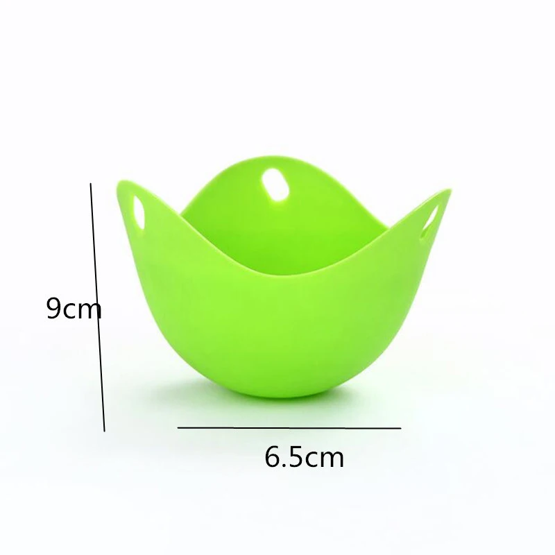 4 pcs Food Silicone Egg Cooker Steamed Poaching Cups with Build-in Ring Cooking Boiler Cup Kitchen Accessories | Спорт и развлечения