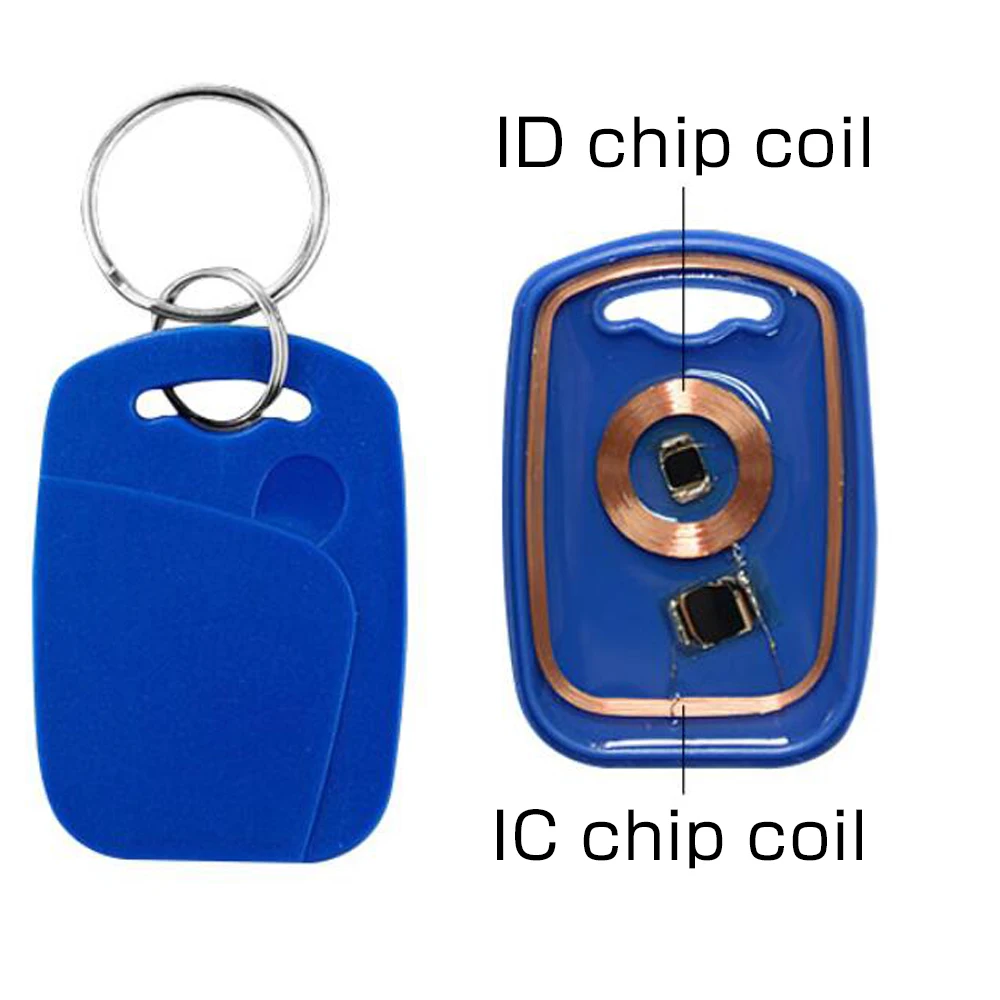 10 шт. двойной чип частоты RFID 125 кГц T5577 EM4305 + 13 56 MHZ перезаписываемые композитный